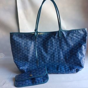 Goyard St Louis GM Tote Sky Blur